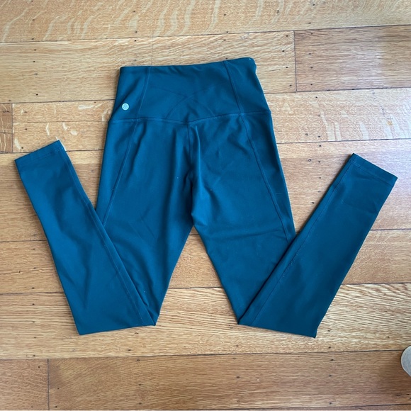 Zella live in high waist green leggings XS - Picture 4 of 7